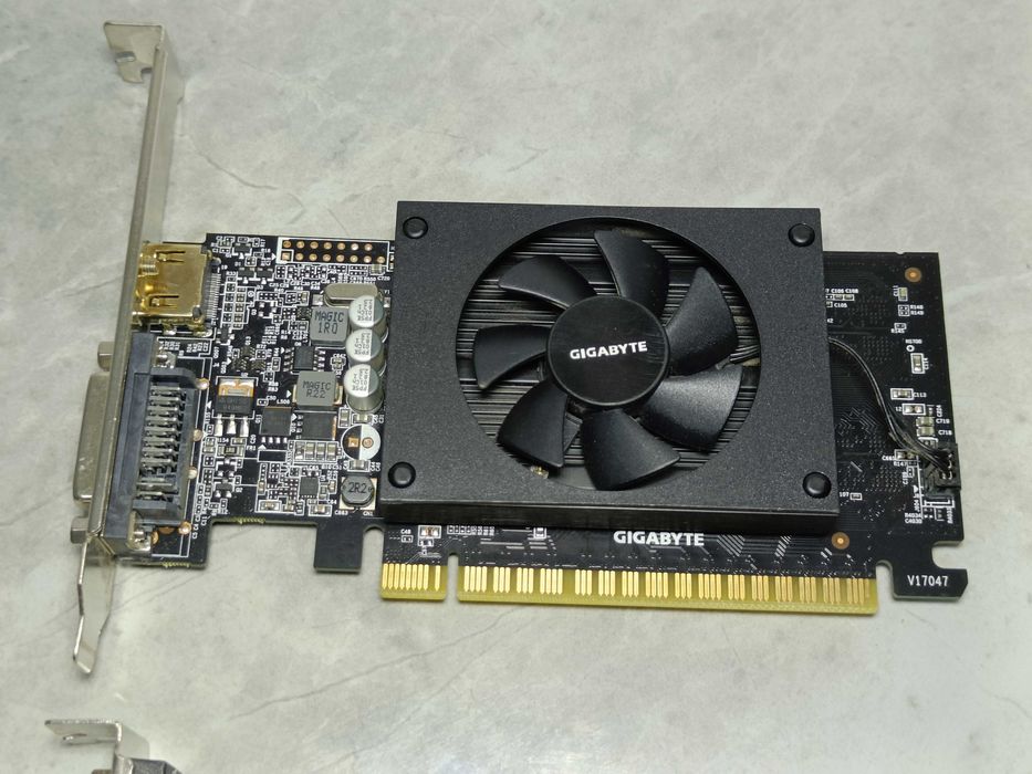 Відеокарта MSI Gigabyte GT710 2GB - БЕЗ додаткового живлення!