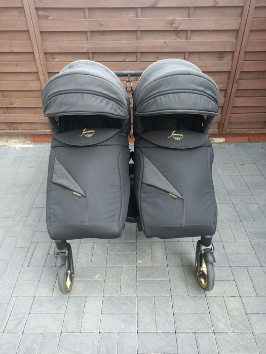 Wózek Junama Duo S Line 4w1 - wózek bliźniaczy