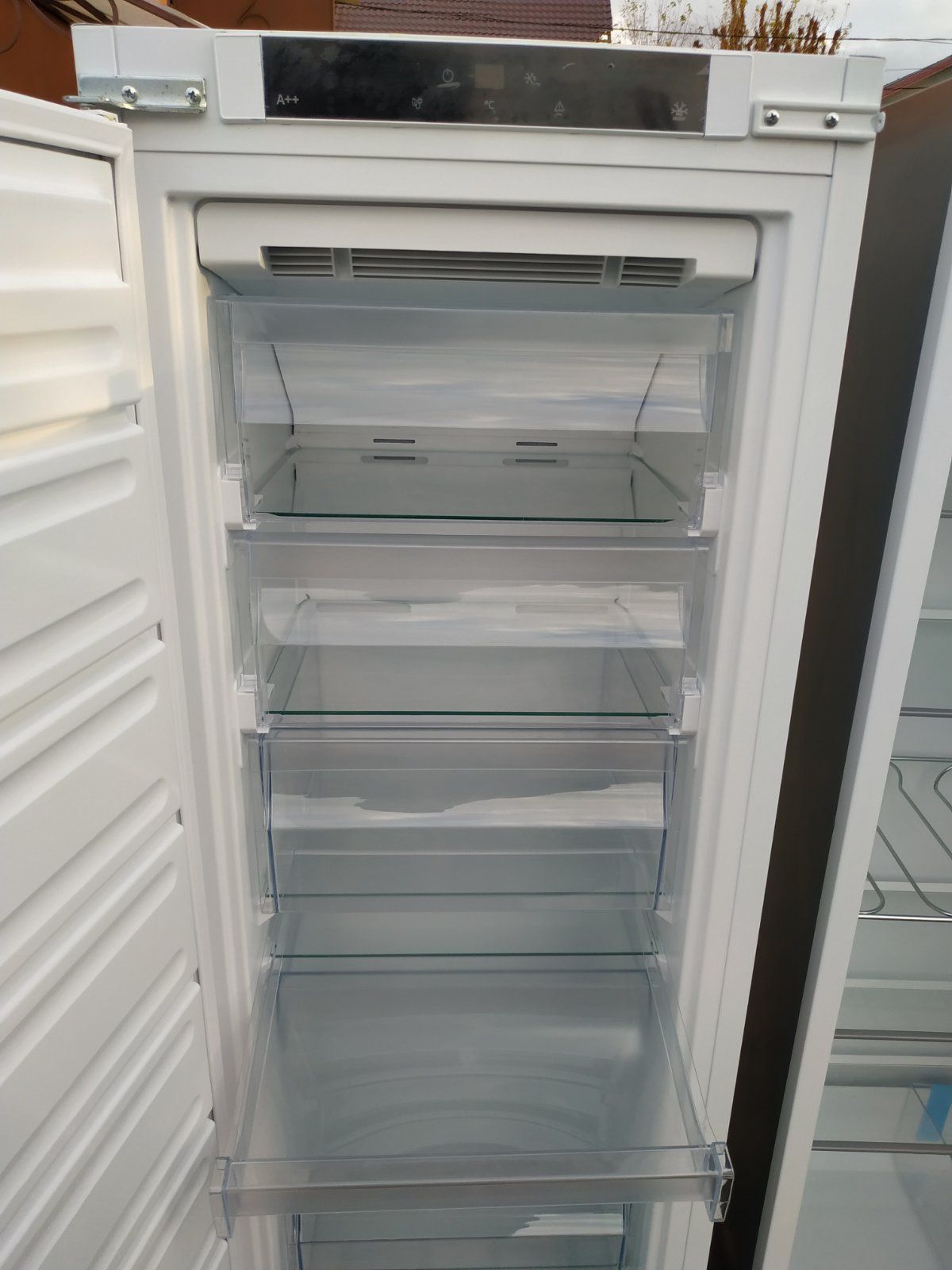 Комплект під вмонтування, встройка пара холодильник+ морозильна камера