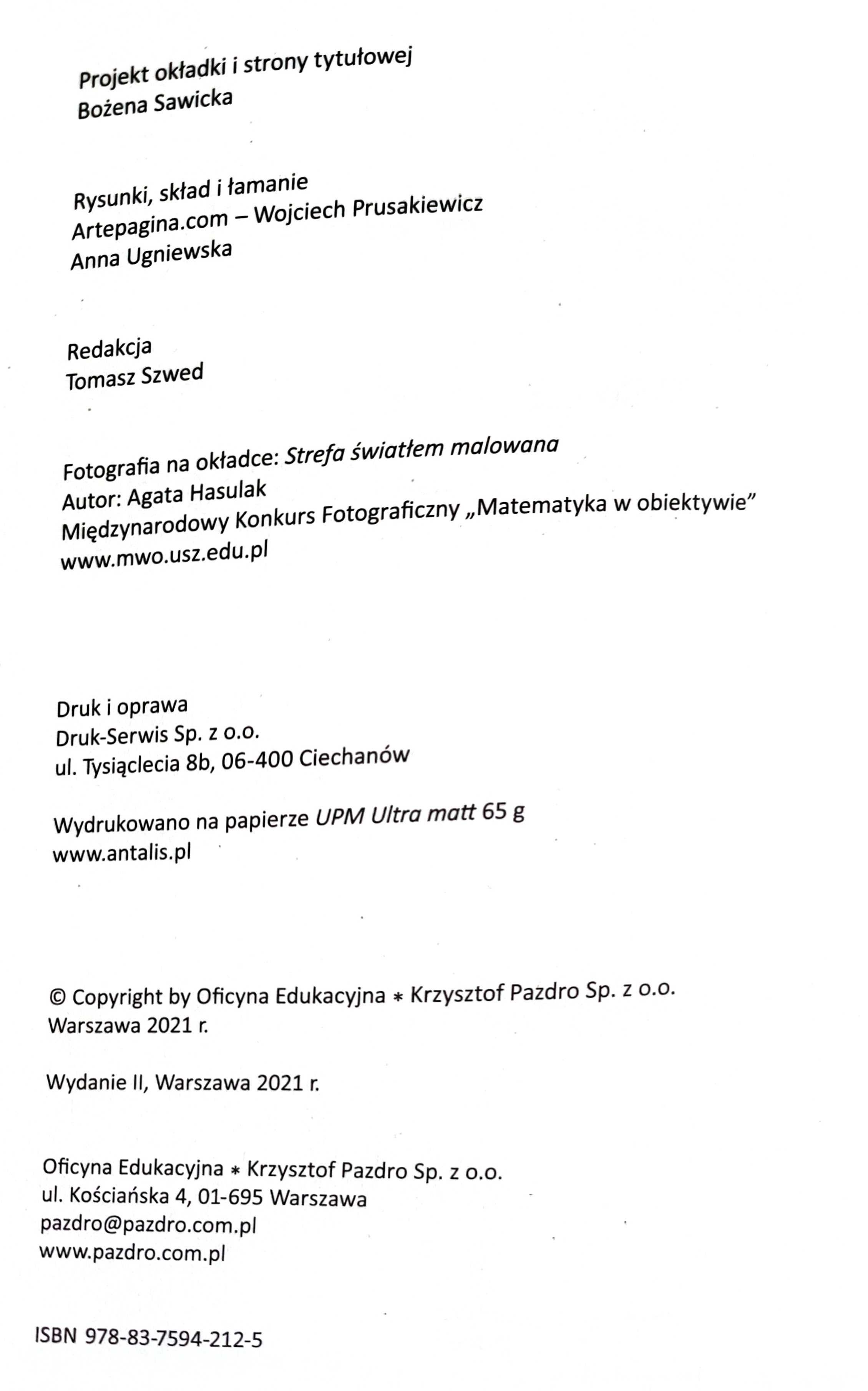 Zbiór zadań Matematyka klasa 3 Pazdro zakres rozszerzony