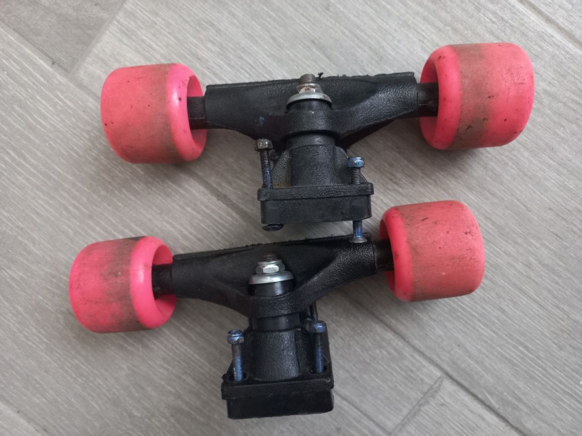 Trucks e rodas longboard - skate