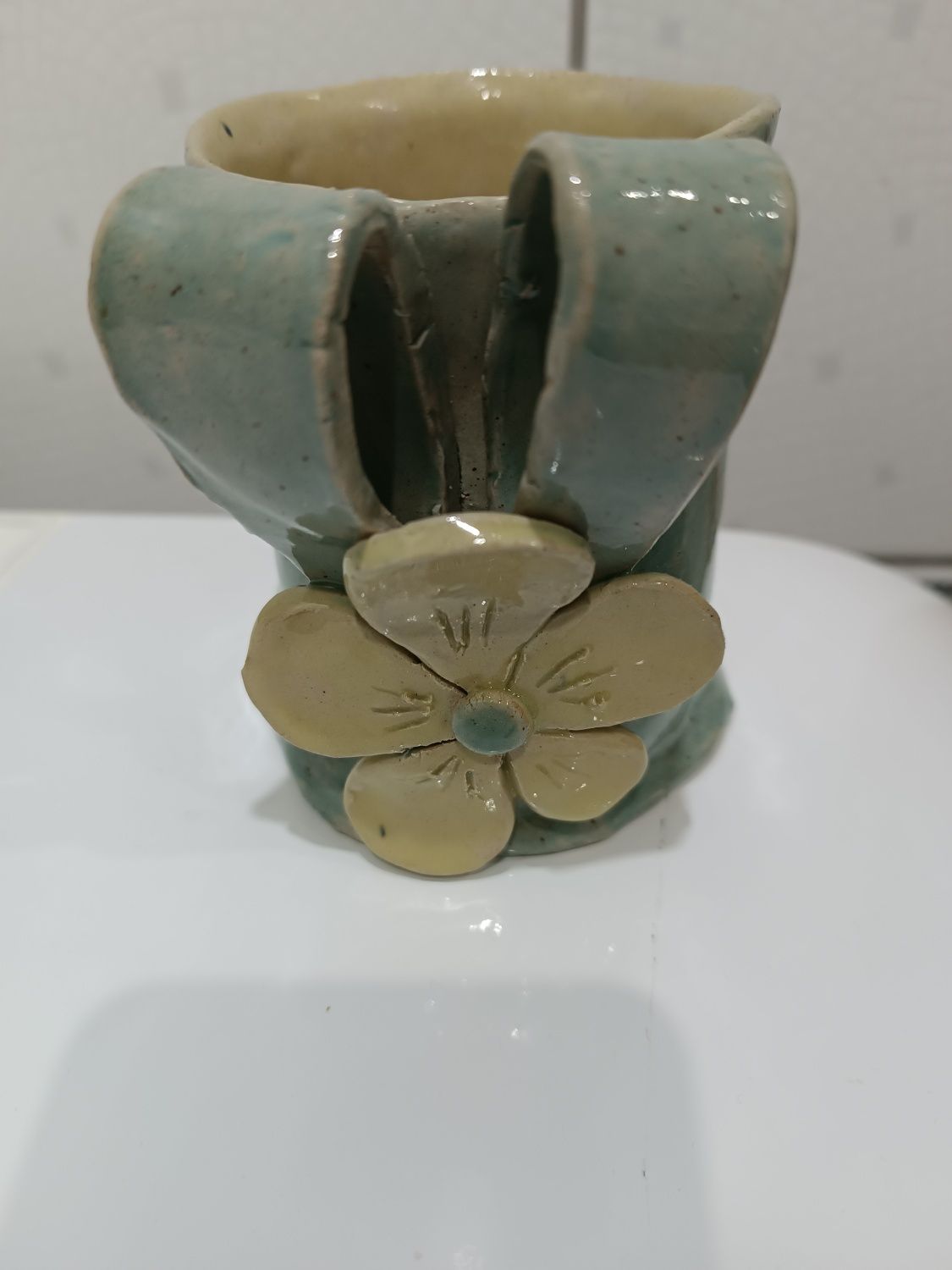 Kubek ceramiczny ręcznie robiony