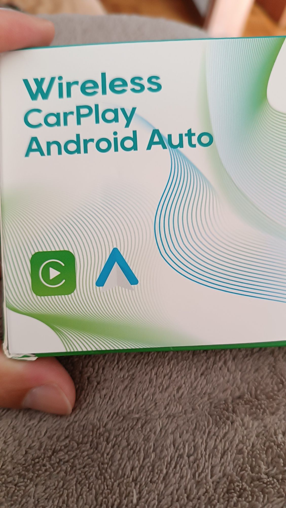 adaptador 2 em 1 de CarPlay e Android Auto sem fios (modelo RM-KPL064)