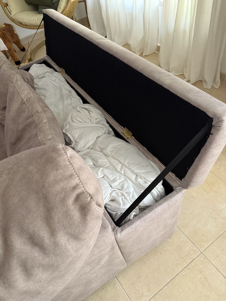 Sofá 3 lugares com chaise longue, 3metros