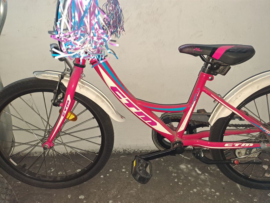 Rower dla dziewczynki koła 20