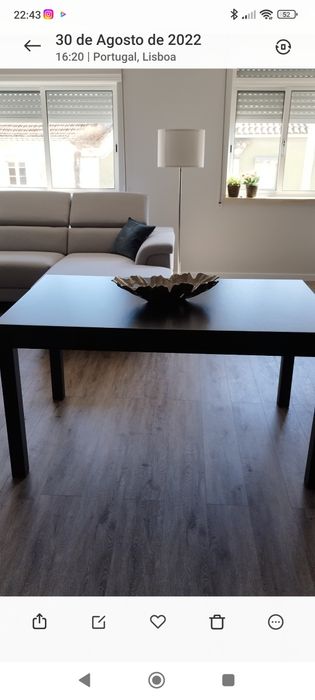 Mesa extensível Ikea