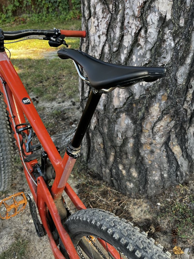 Rower MTB Enduro Santa Cruz MK4 mullet. Rozmiar L.