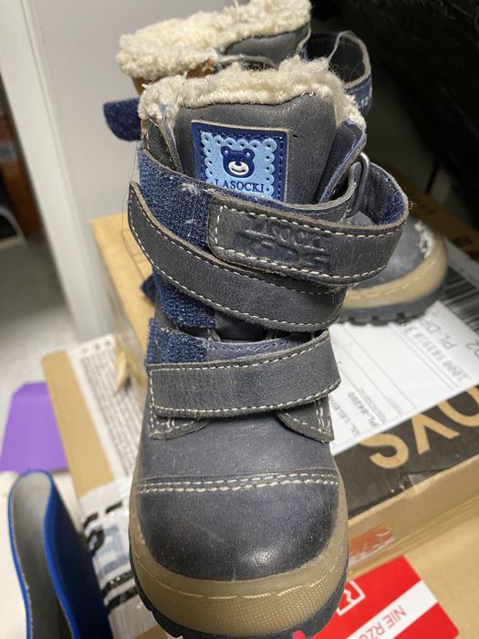 Buty dziecięce chłopięce zimowe Lasocki rozm 20