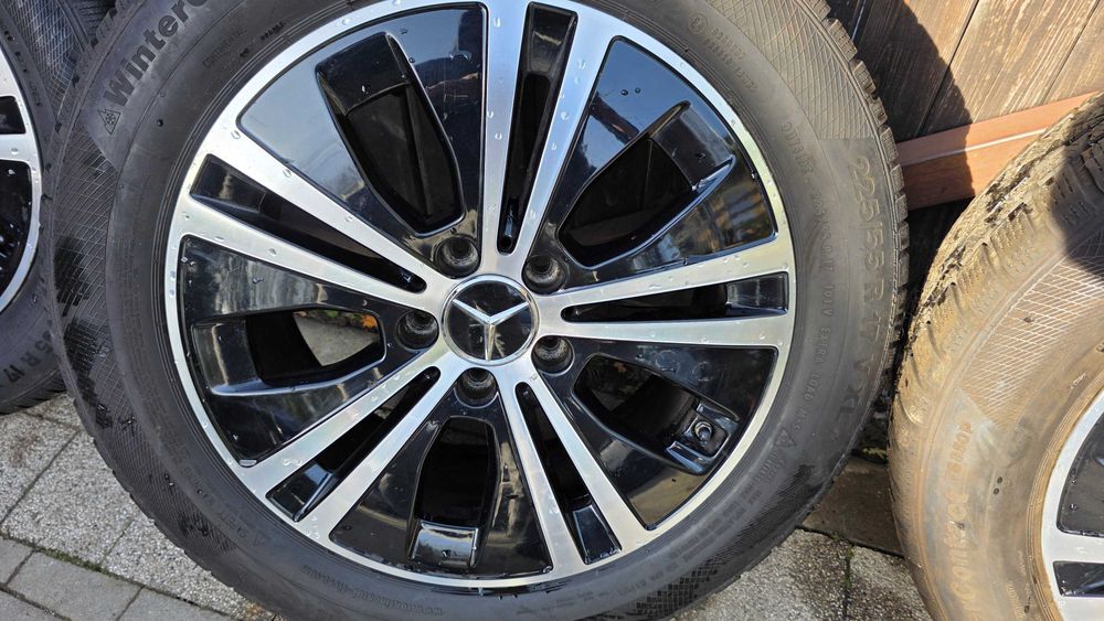 Koła zimowe Mercedes 225/55/17 XL Vito Viano C-klasa E-klasa czujniki