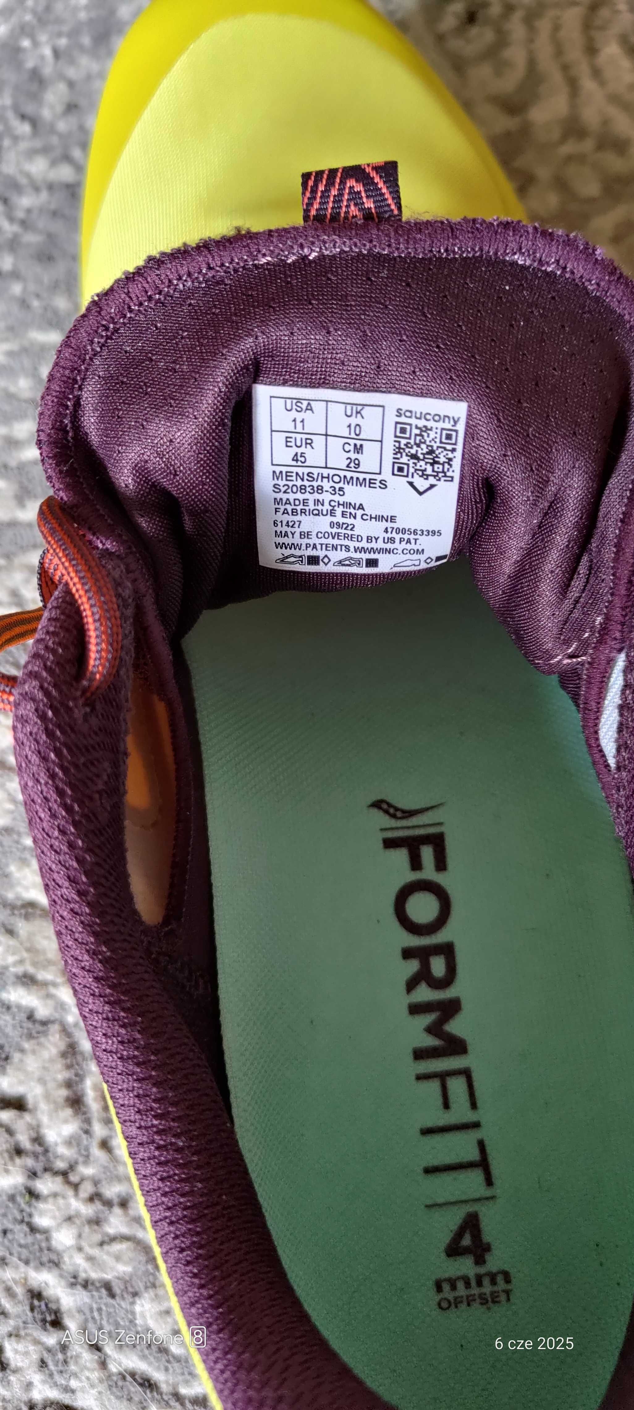 Buty biegowe Saucony Peregrine 13 męskie roz. 45 (29cm)
