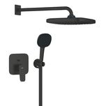 Душевая система скрытого монтажа Grohe Cubeo 1053362430 черный матовый