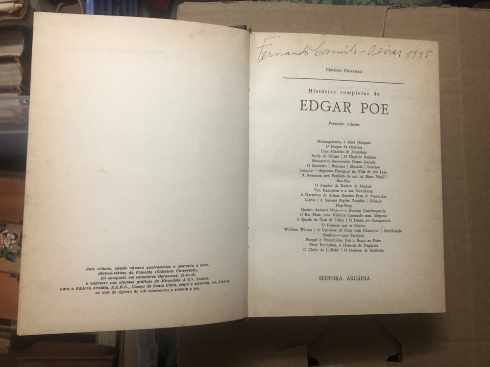 Obra completa de Edgar Allan Poe