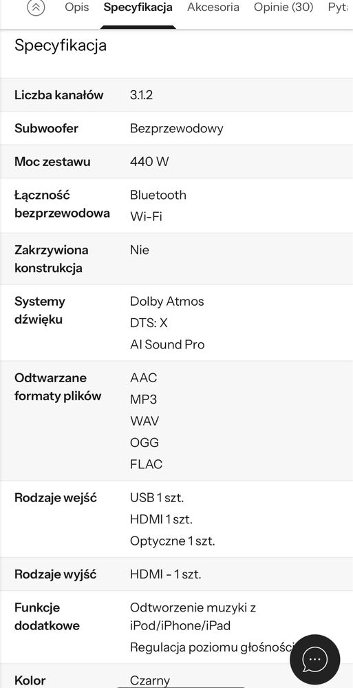LG SP8YA 3.1.2 Wi-Fi Bluetooth AirPlay Chromecast Dolby Atmos