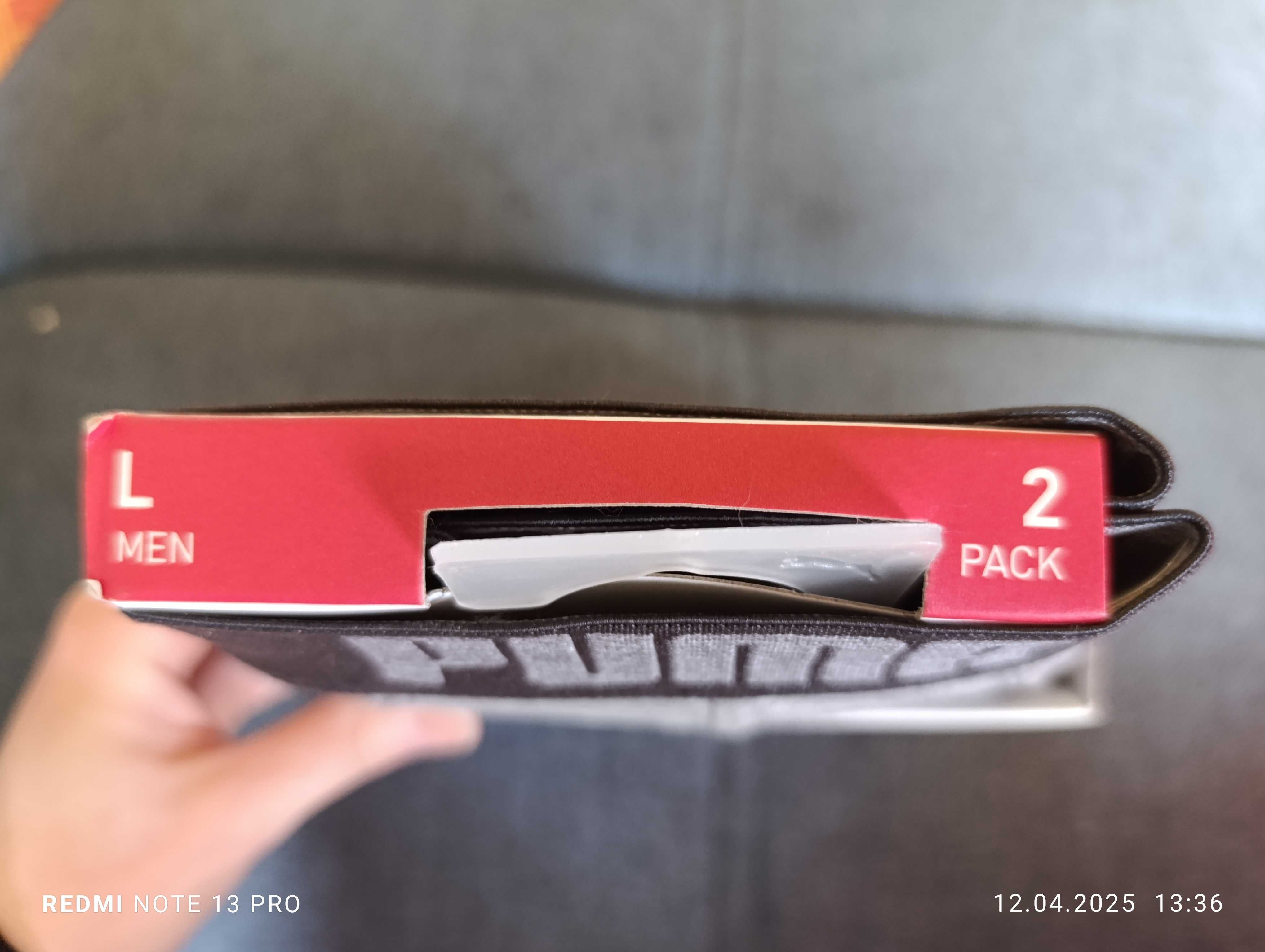 Bokserki męskie L Puma Nowe 2Pak