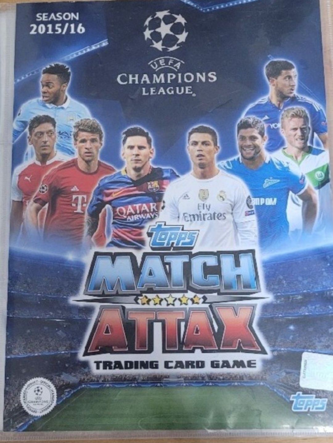 Karty piłkarskie topps match attax champions league 2015 / 2016