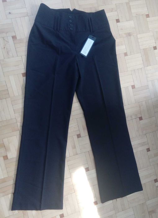 nowe spodnie 38 M szerokie nogawki
