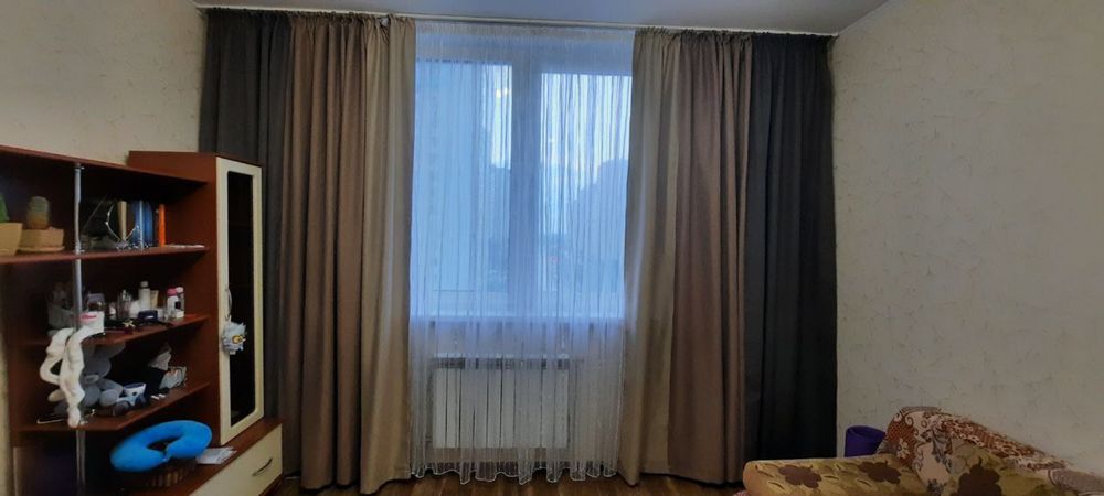 Продам штори висота 266 см, ширина 290 мішковина