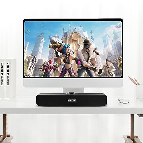 Soundbar HEANTTV HiFi z technologią Bluetooth 5.3 zasilany przez USB