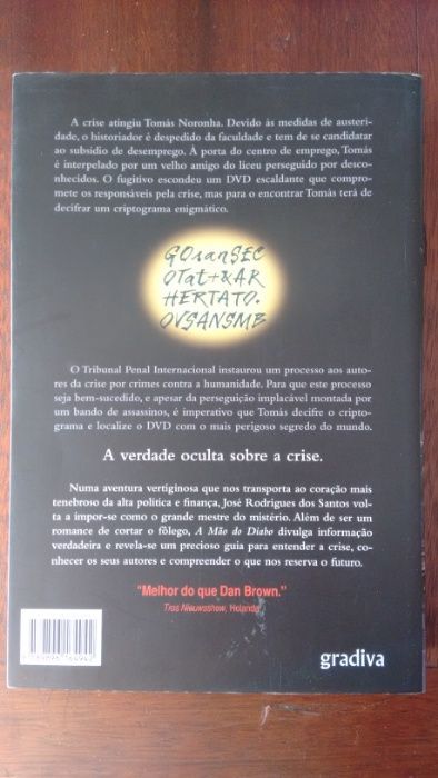 A Mão do Diabo de José Rodrigues dos Santos