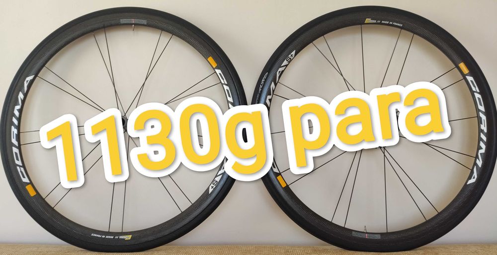 Super lekkie karbonowe koła szosowe