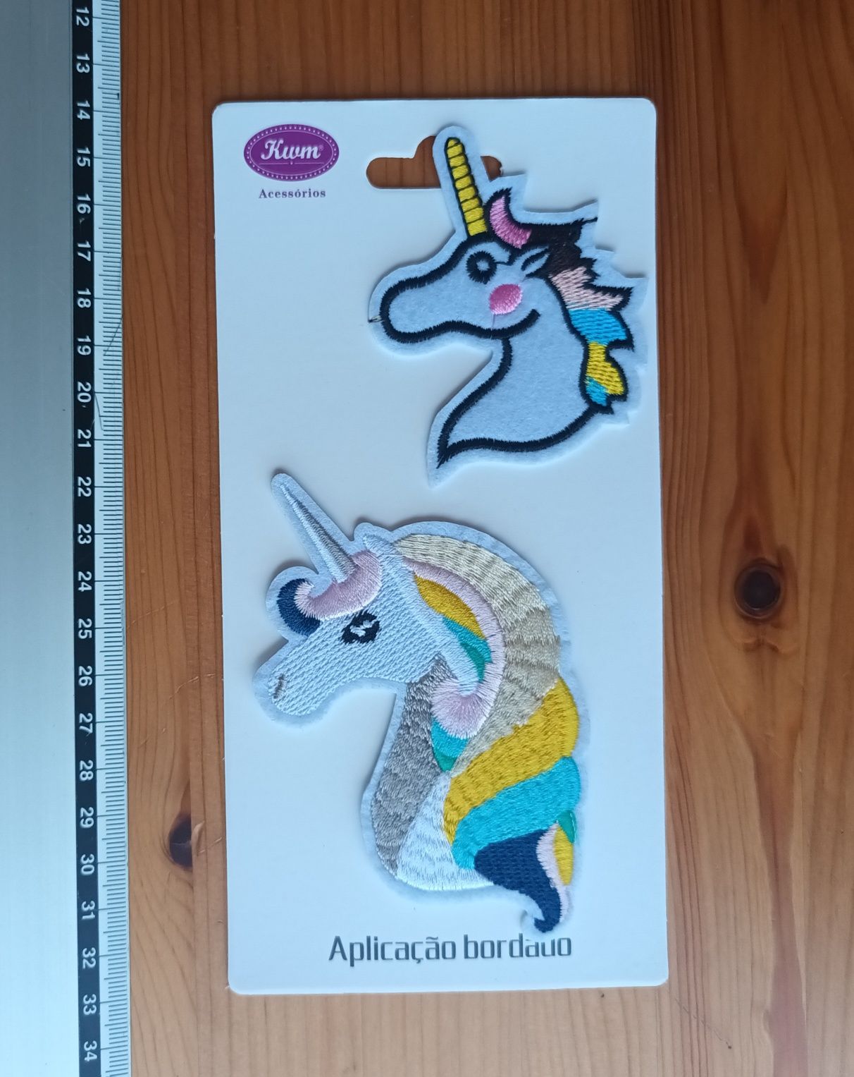 Aplicações bordadas/paches/remendos