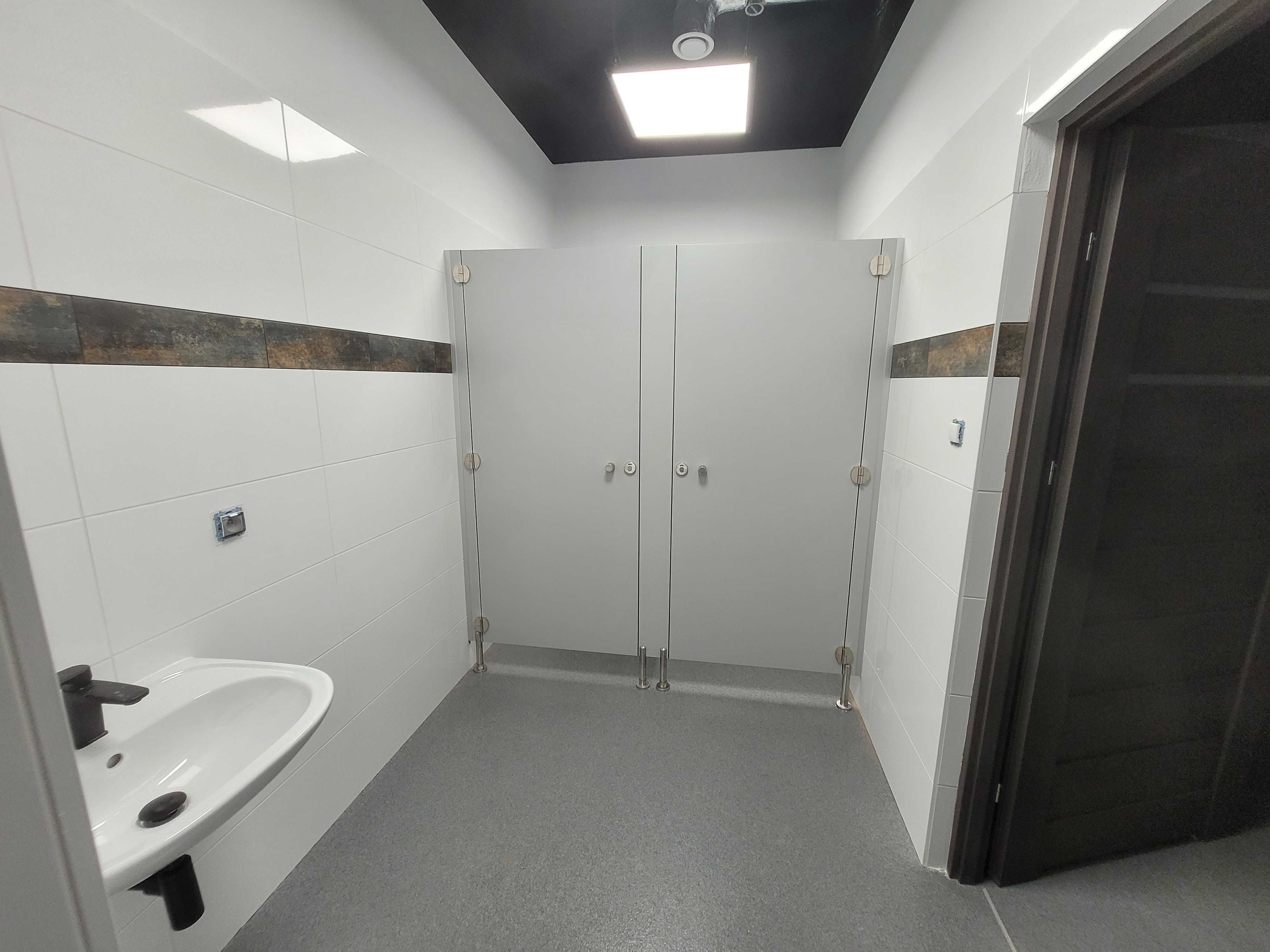 Kabina sanitarna, Kabiny sanitarne, Ścianki działowe LPW18 HPL10 WC