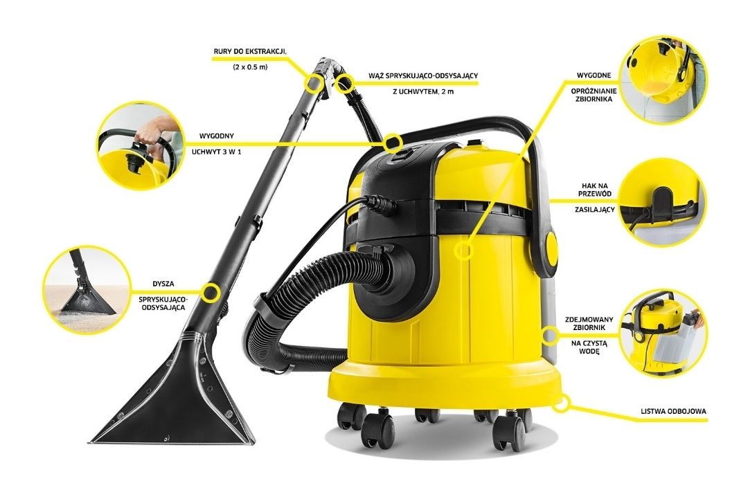 Odkurzacz piorący Karcher SE 4001 WYNAJEM