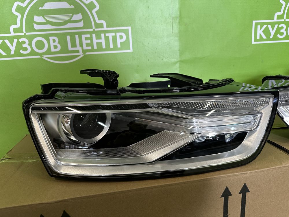Фара фари Audi Q3 8U 2014 2015 2017 фары ауди з блоками ку3 кю3