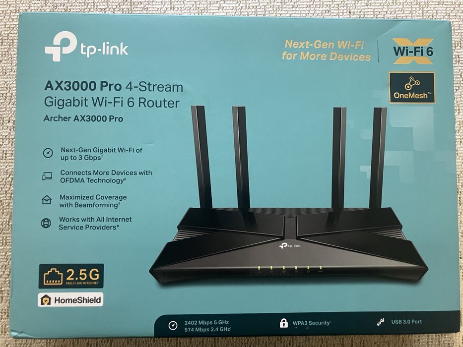 Tp-Link Archer AX3000 Pro.