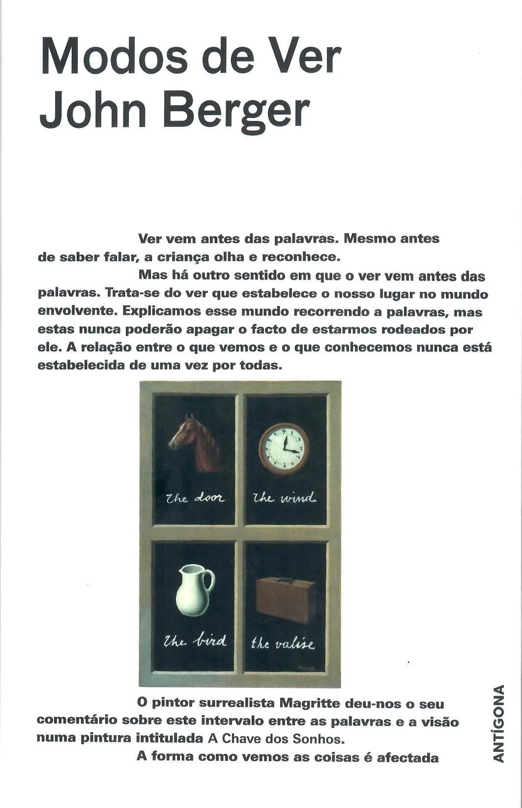 John Berger –  «DE A PARA X - Cartas de Amor» + 6 títulos