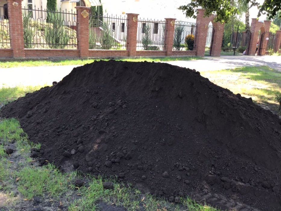 Чернозем плодородний, торф