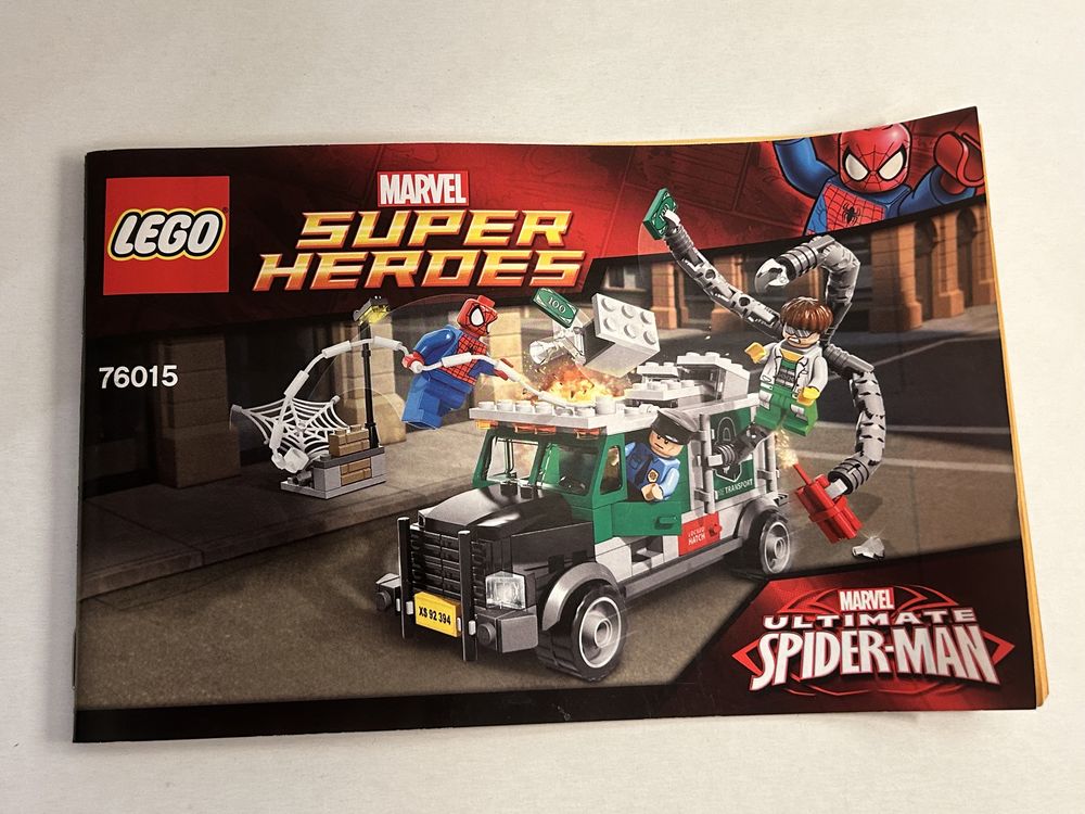 Lego Super Heroes 76015 DOC OCT Napad ciężarówką