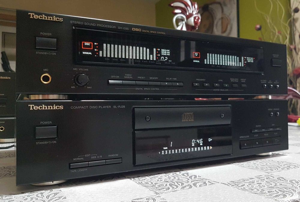 Equalizador Processador Technics SH-E85, Em Excelente estado