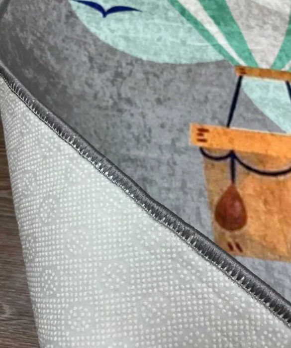 Килимок дитячий безворсовий килим ковер антиковзаюче покриття