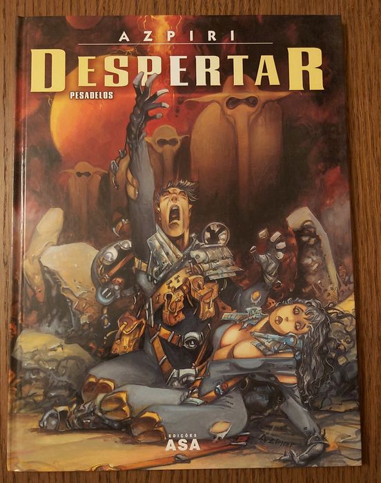 Despertar, por Azpiri, banda desenhada Ediçoes Asa, capa dura