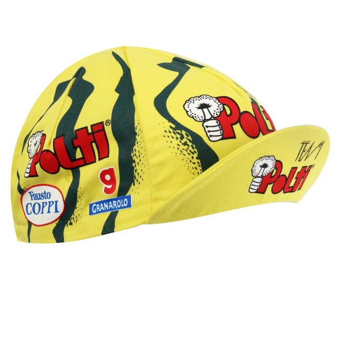 Czapka kolarska Apis Team Polti z daszkiem