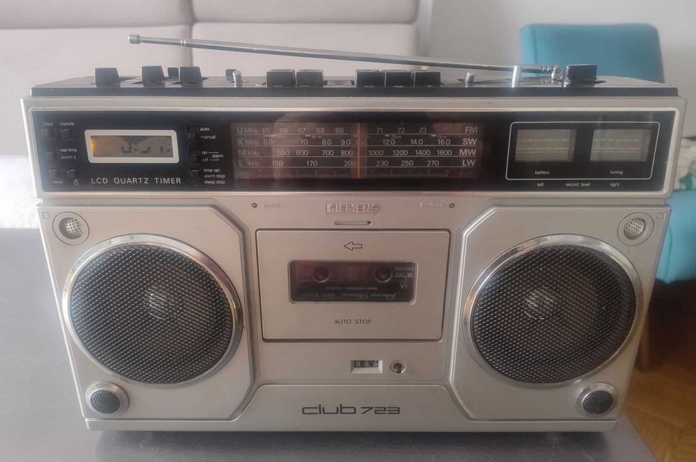 Radiomagnetofon Siemens Club 723