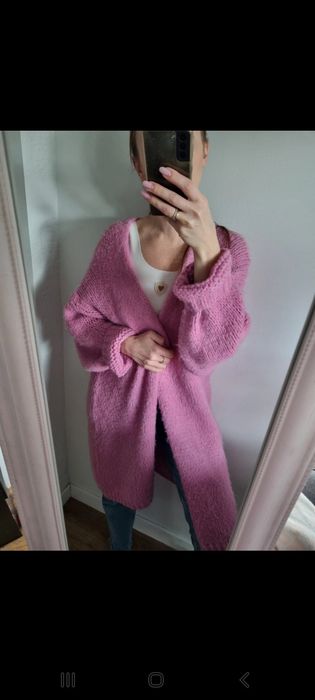 Sweter kardigan damski