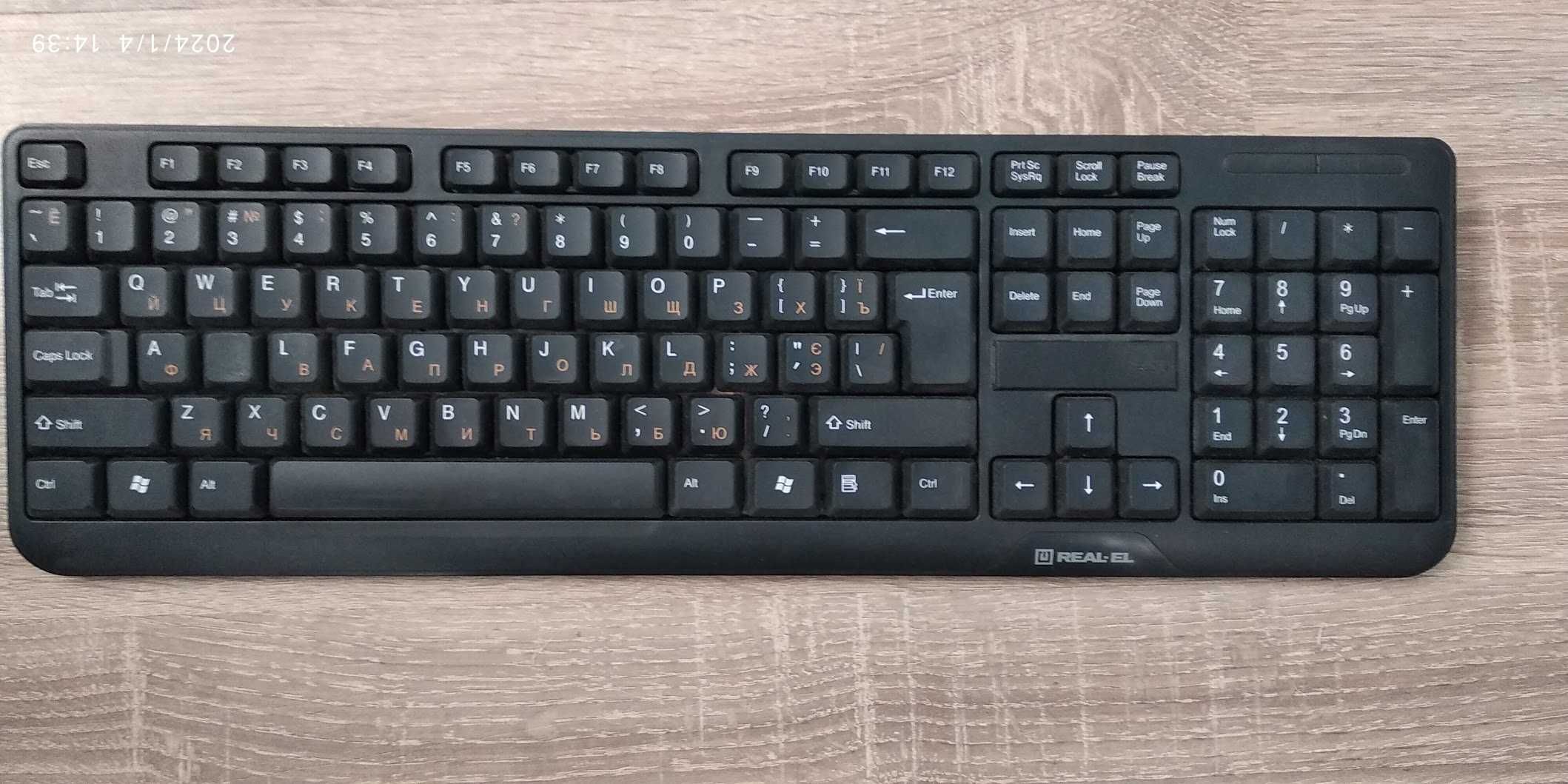 клавиатура REAL-EL Standard 555