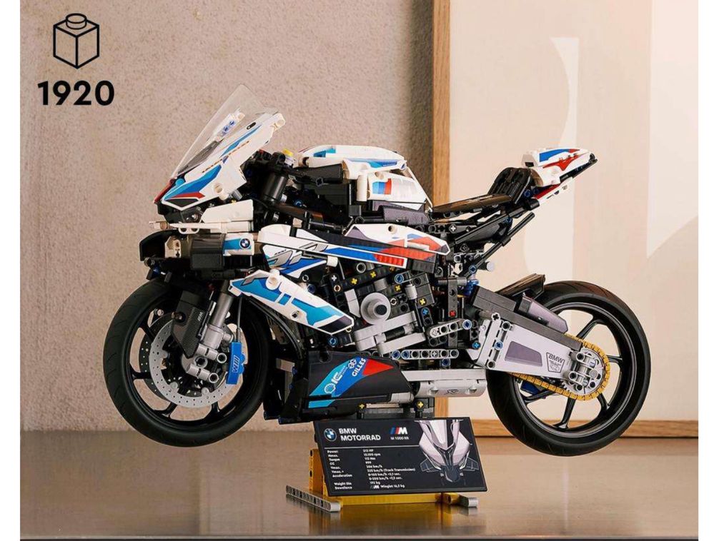 Lego technic 42130 BMW M 1000 RR Лего технік