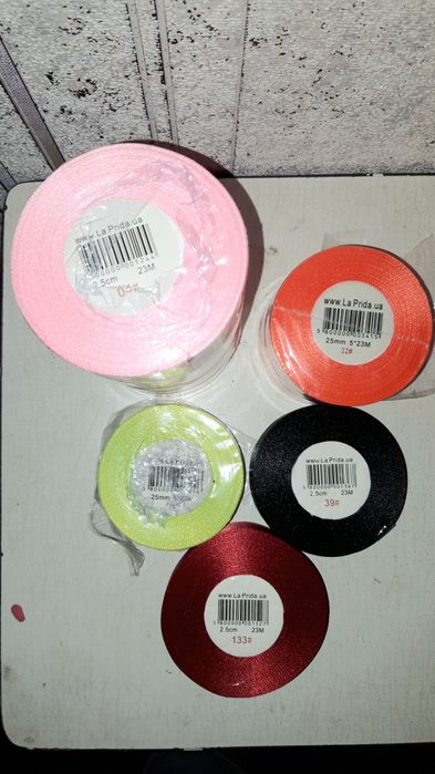 Стрічка атласна лента