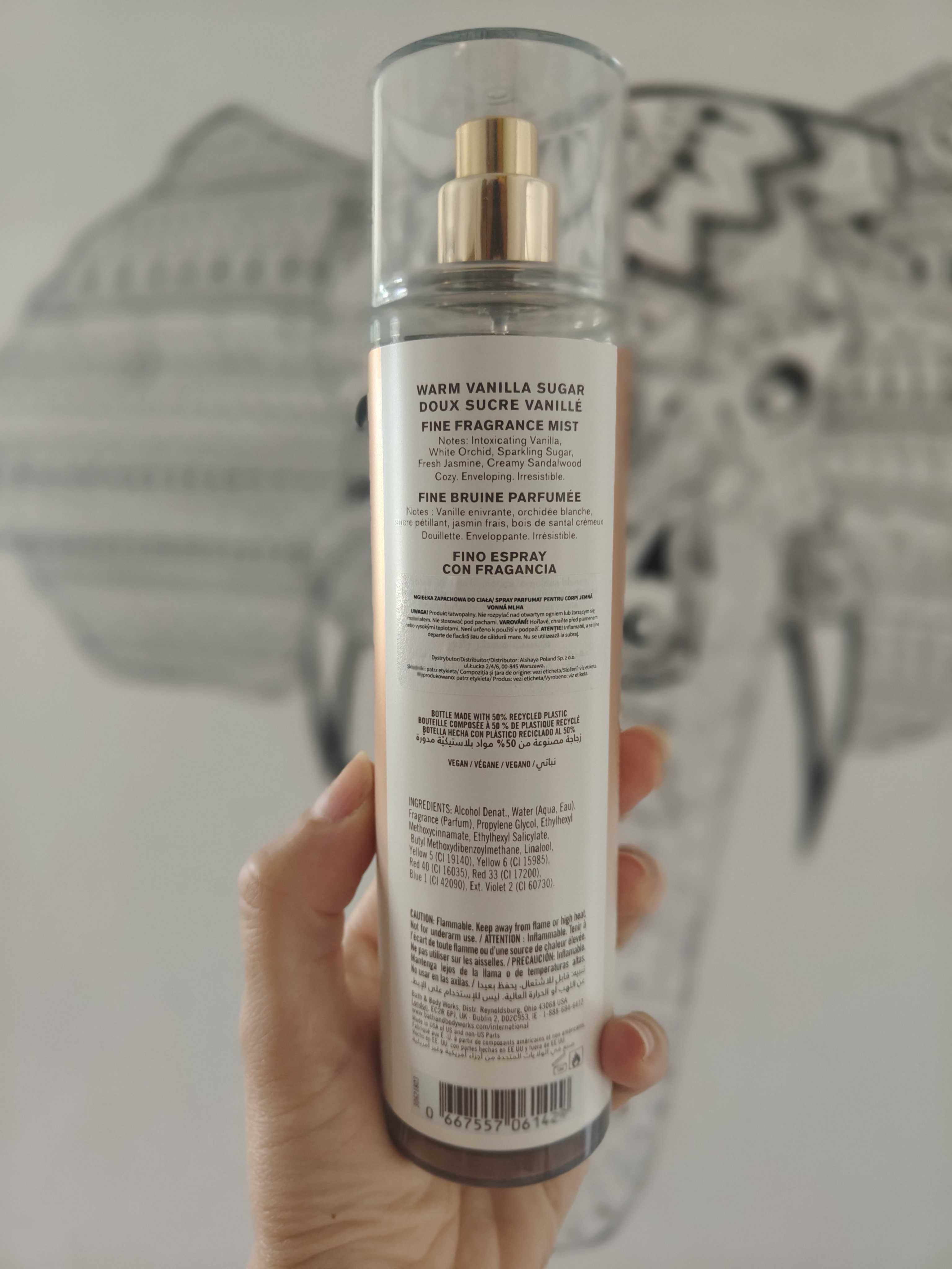 Warm vanilla sugar bath and body works- mgiełka