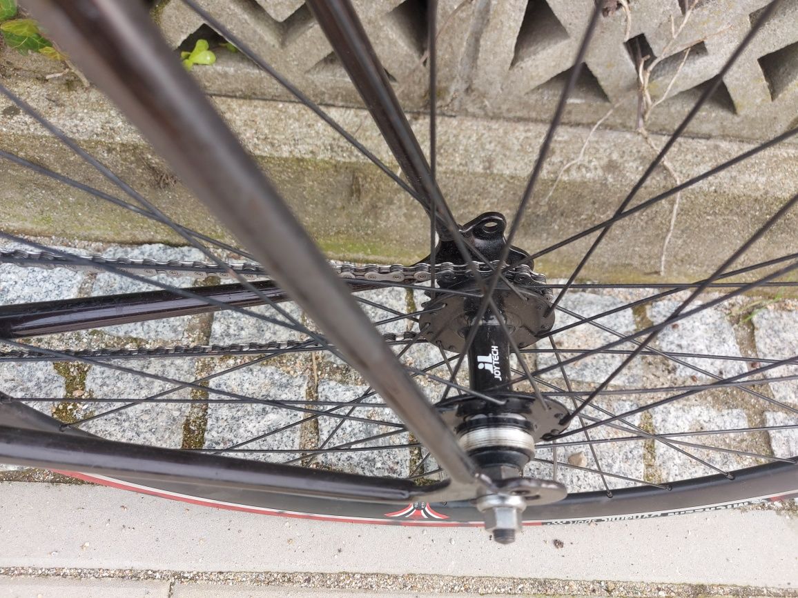 Rower szosowy single speed ostre koło roz XL wolnobieg  klasyk