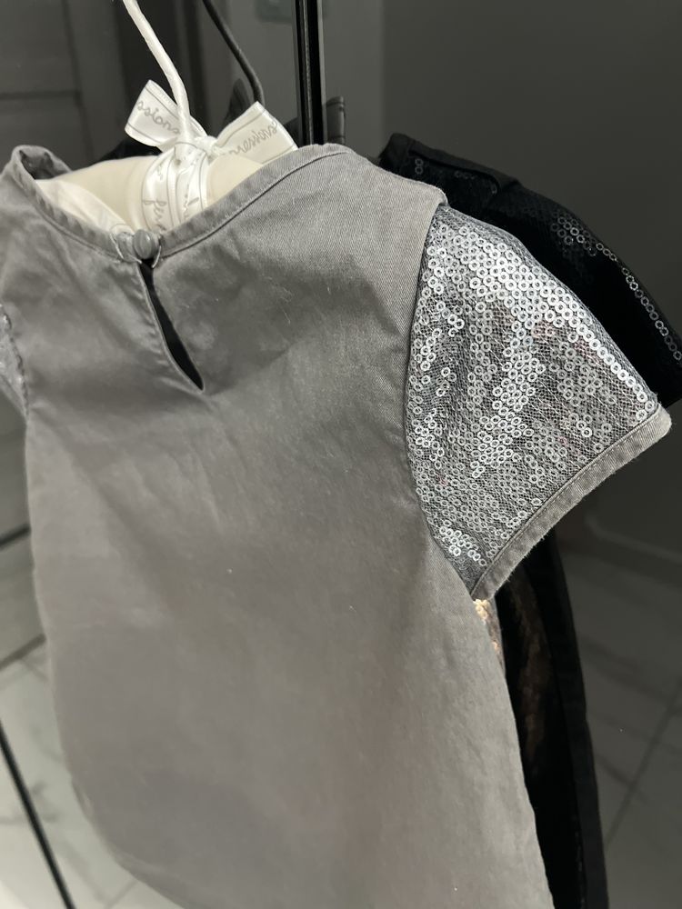 Sukienka mieniąca Cekiny H&M
