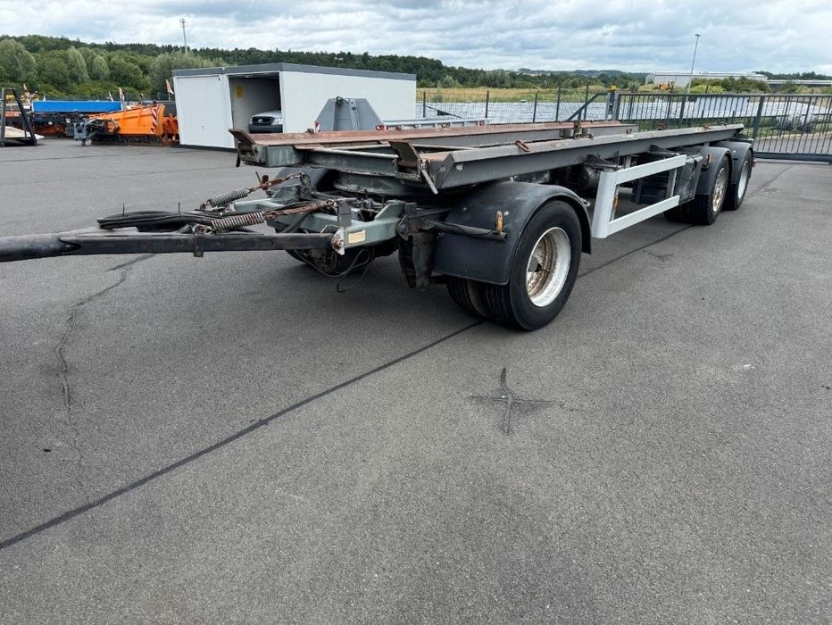 Przyczepa Huffermann 3 Osie RESOR do bramowca hakowca laweta rolnicza