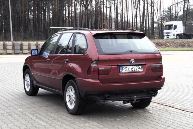 BMW X5 2003 3.0 LPG AUTOMAT Skóry W dobrym stanie bez wkładu