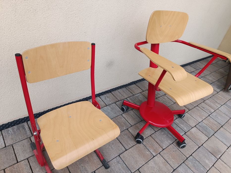 Nowe krzesło dziecięce na kółkach