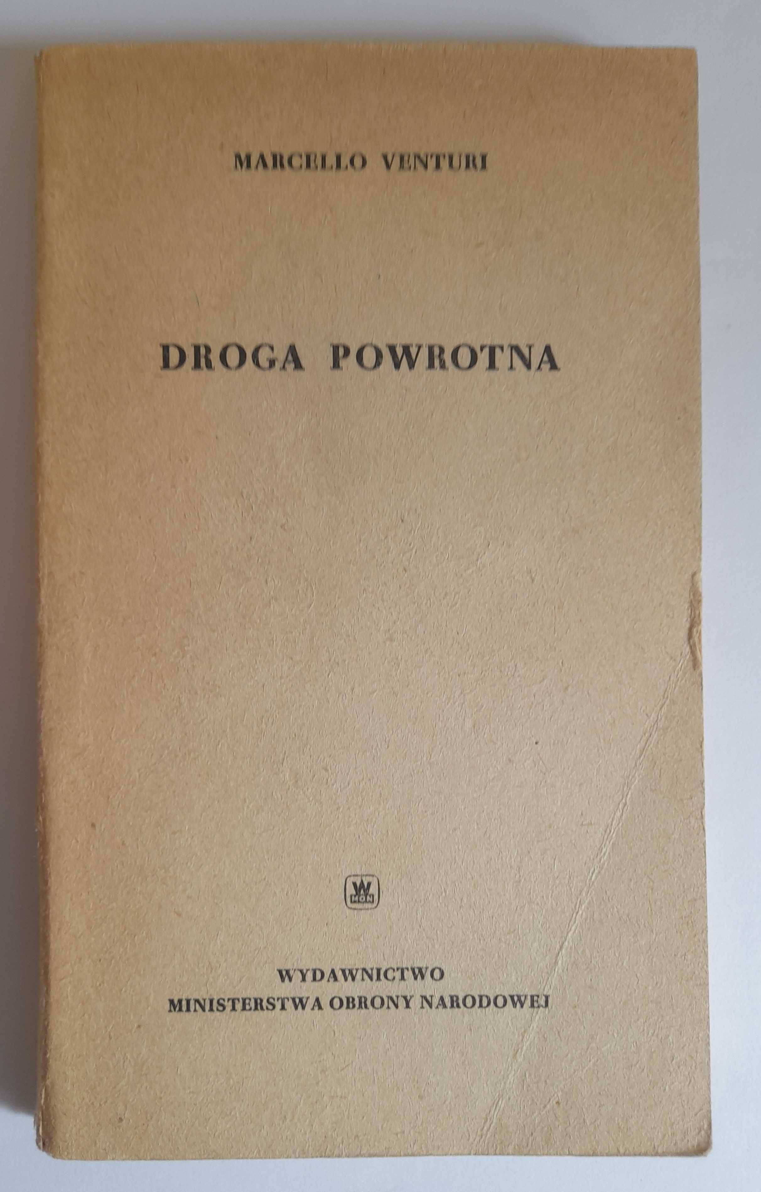 Droga powrotna - Marcello Venturi