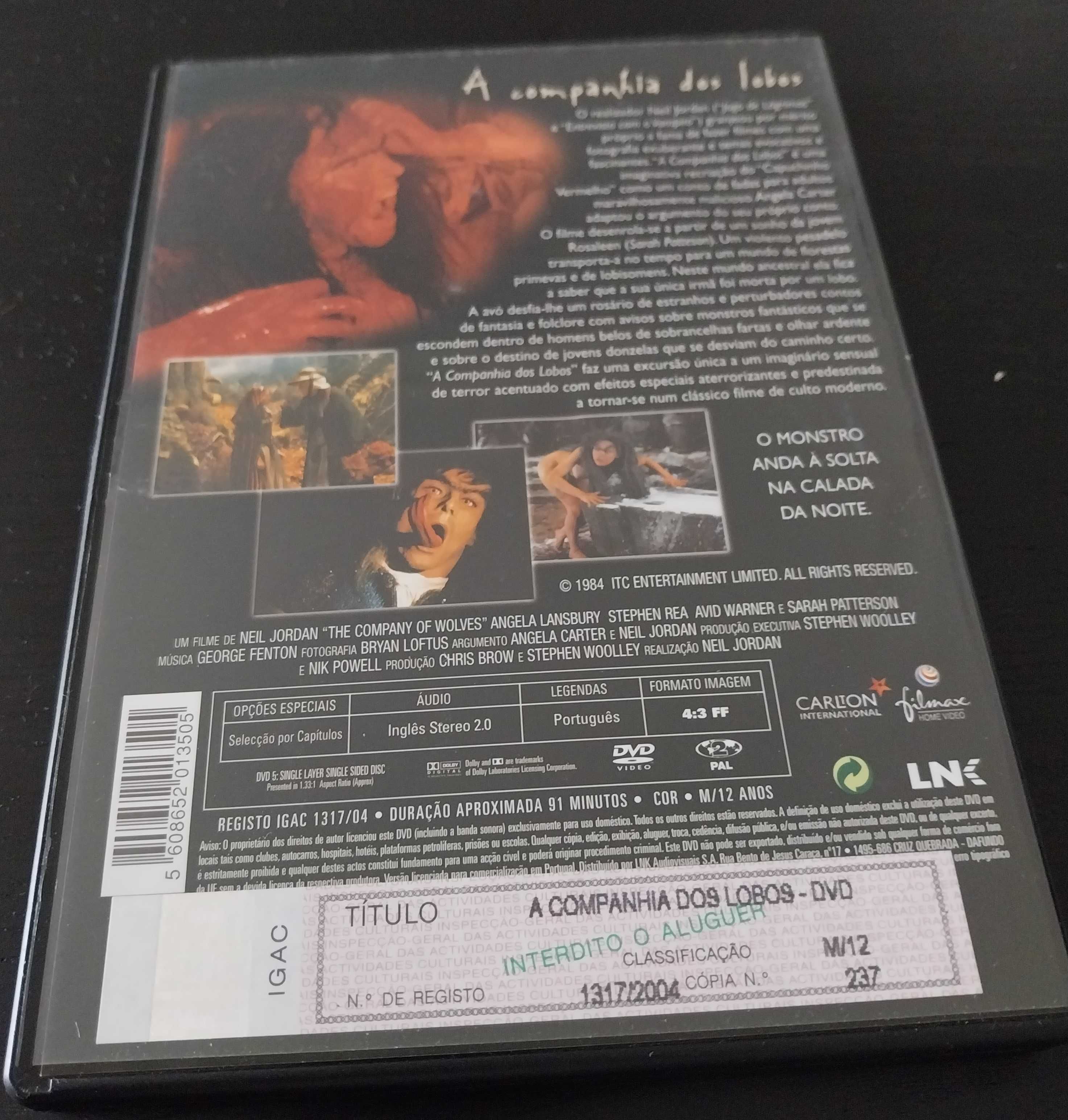DVD “A companhia dos lobos”, de Neil Jordan