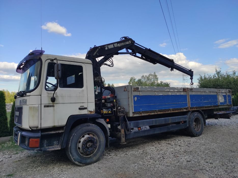 Man 18 262 HDS hiab 105 sterowanie radiowe pilot zamiana